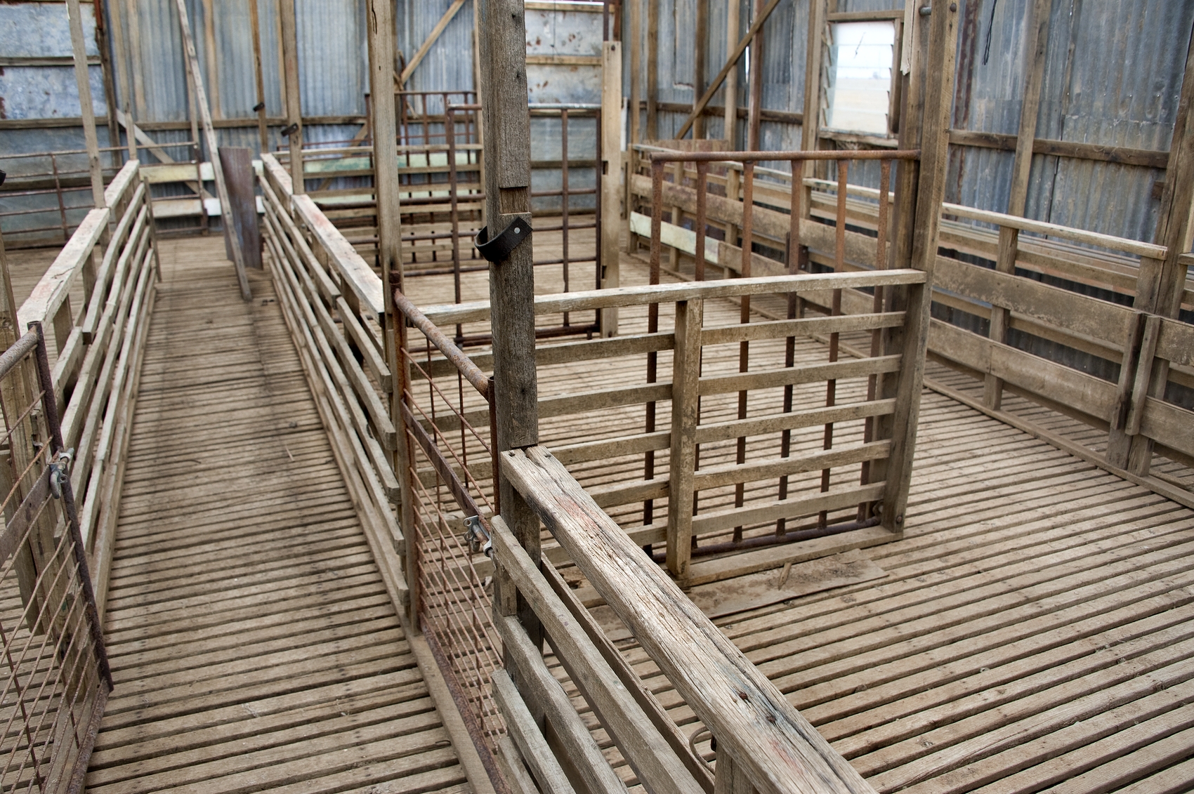 Shearing shed for removal Livestock Equipment Shearing